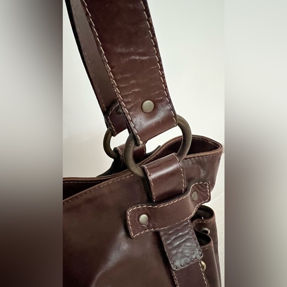 Genuine leather shoulder satchel. Made in Uruguay. ✨ - Picture 12 of 12
